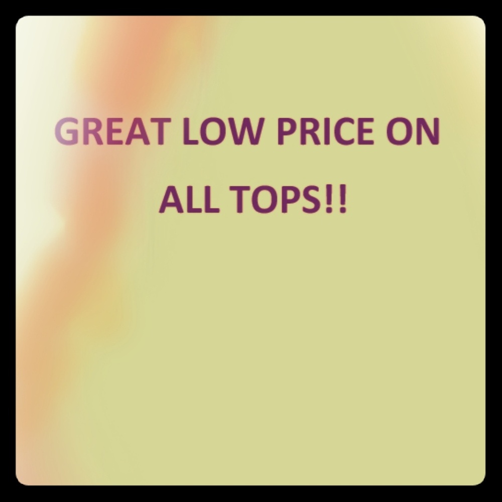 Sale tops